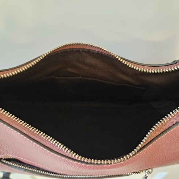 NWT Coach Pebble Leather Mara Hobo Shoulder Bag Style CJ864 Light Raspberry - Picture 8 of 10